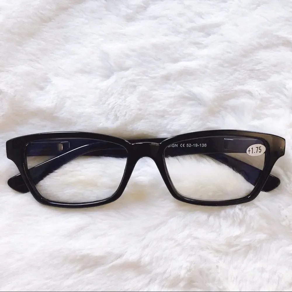 Ashley Black Reader Blue Light Glasses